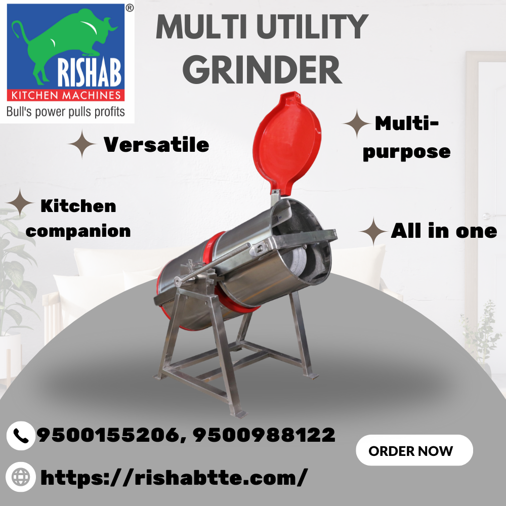 Explore The Industry’s Most Valuable Multi Utility Grinder Manufacturer – Trident Engineers